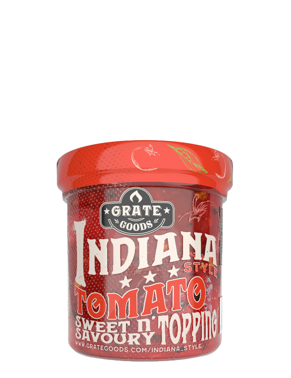 Grate Goods Indiana Style Tomato Sweet 'n Savory Topping 120 ml