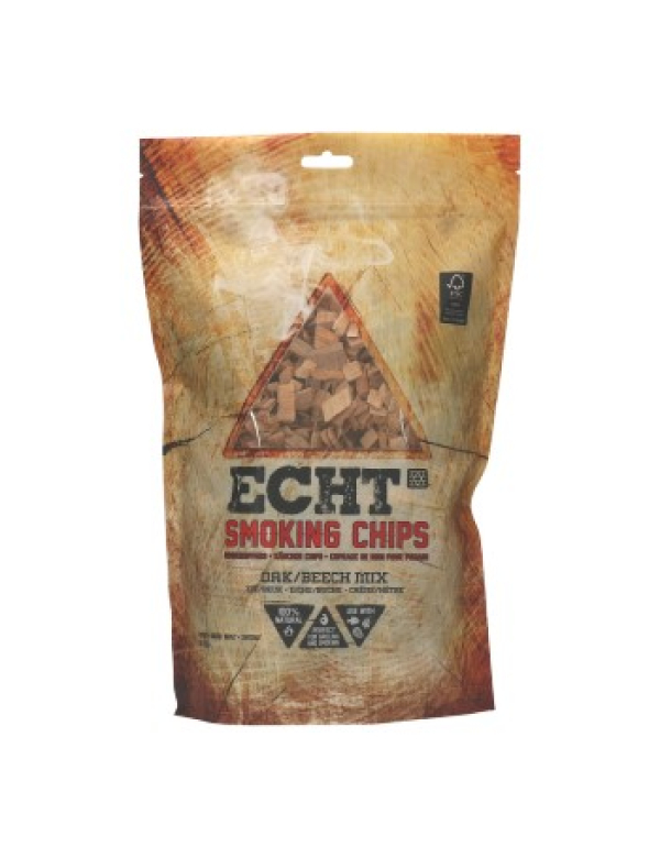 ECHT Smoking Chips Mix Beuk & Eik 575 Gr