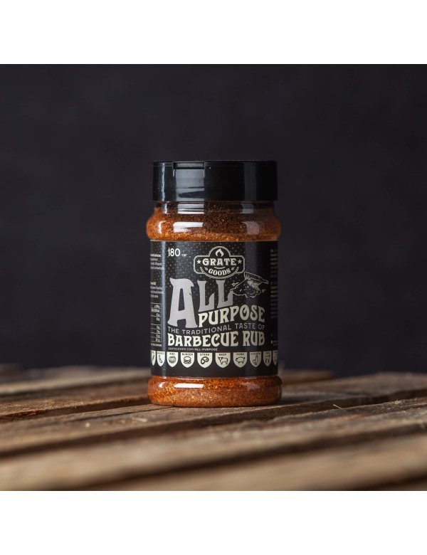 Grate Goods Premium All Purpose BBQ Rub 180 gram Grate Goods Premium All Purpose BBQ Rub 180 gram