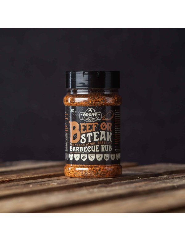 Grate Goods Beef or Steak Rub 180 gram Grate Goods Beef or Steak Rub 180 gram