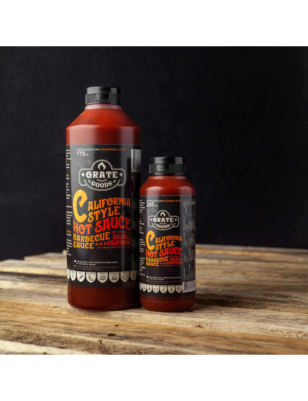 Grate Goods California Hot Barbecue Sauce 265ml Grate Goods California Hot Barbecue Sauce 265ml