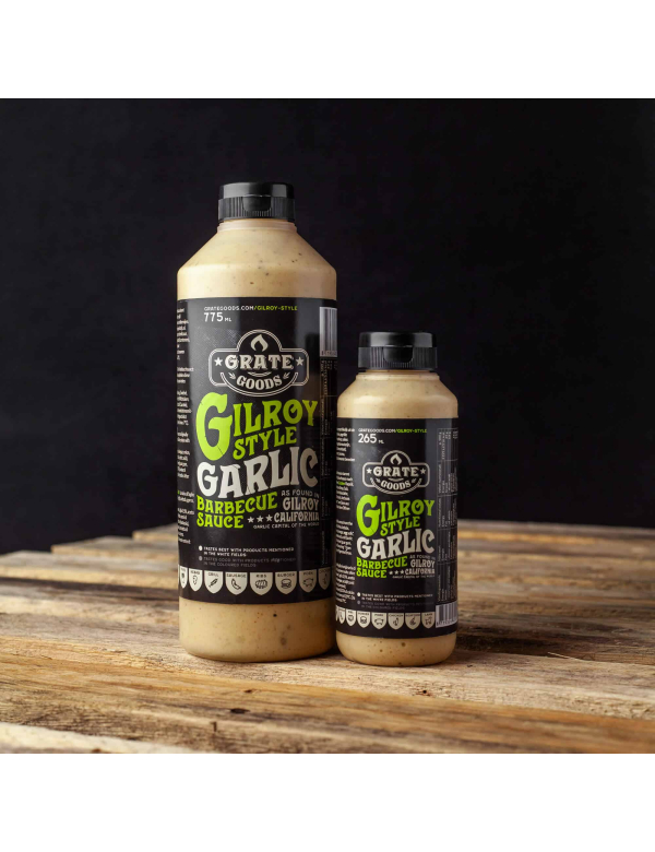 Grate Goods Gilroy Garlic Barbecue Sauce 265 ml Grate Goods Gilroy Garlic Barbecue Sauce 265 ml
