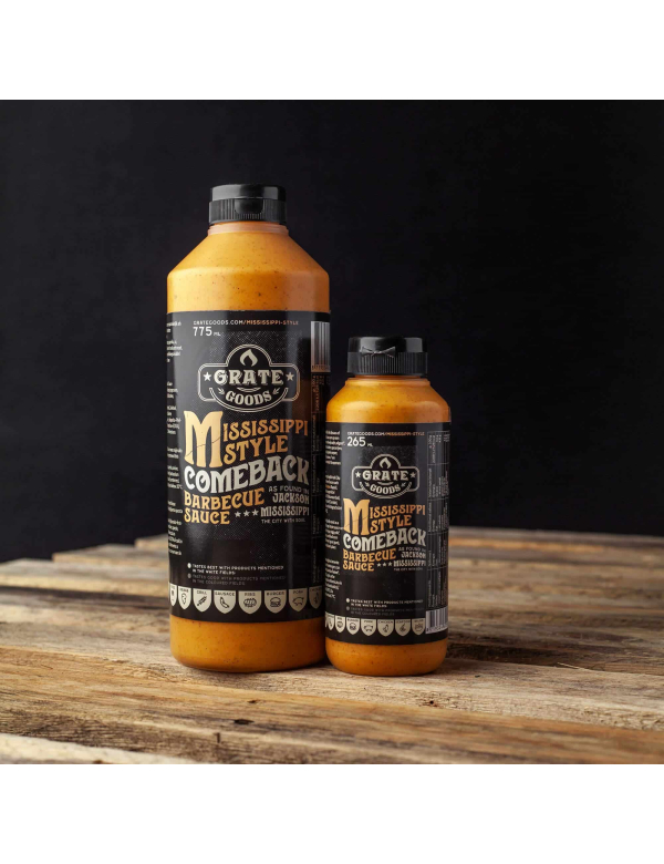 Grate Goods Mississippi Comeback Barbecue Sauce 265 ml Grate Goods Mississippi Comeback Barbecue Sauce 265 ml
